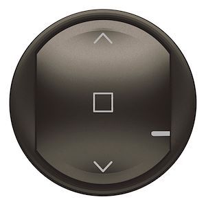 Enjoliveur Céliane with Netatmo volet roulant graphite - Legrand 064839