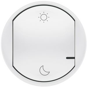 Enjoliveur Céliane with Netatmo Lever/Coucher sans fil – Blanc