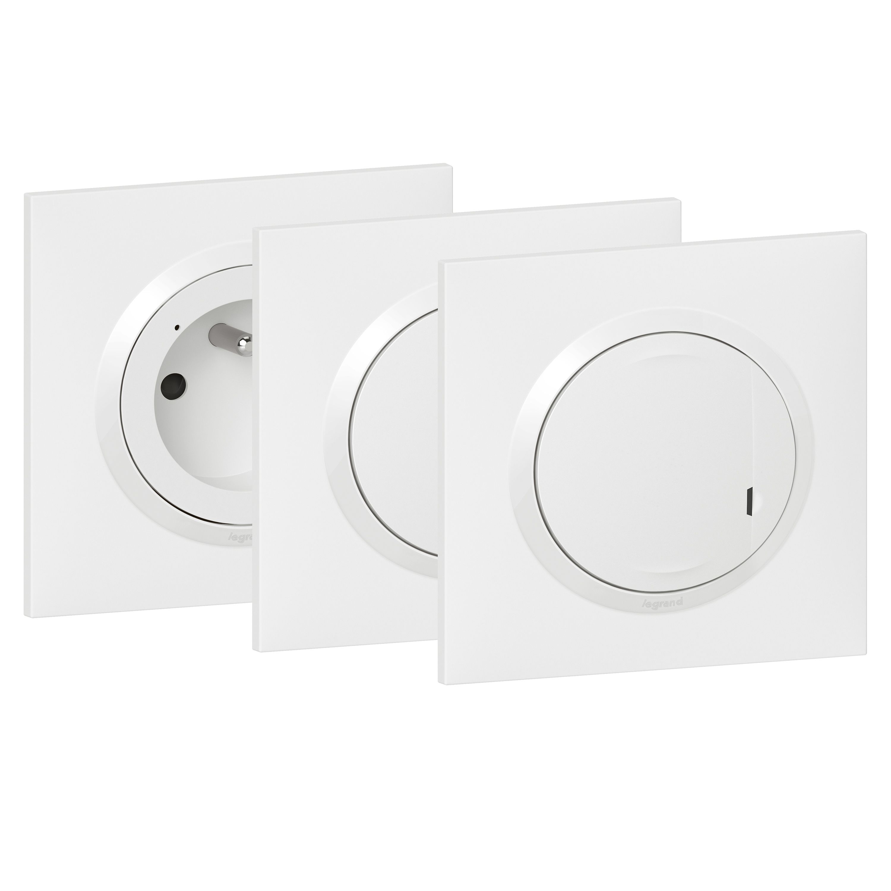 Pack extension connecté dooxie with Netatmo sans plaque blanc