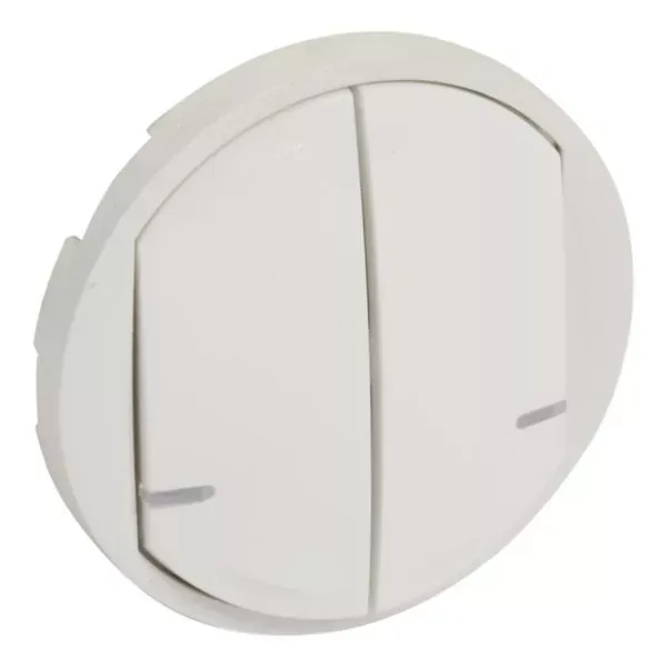 Enjoliveur Céliane with Netatmo inter double connecté - Blanc