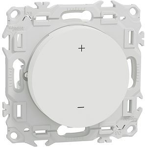 Schneider Wiser Odace - thermostat connecté filaire 2A zigbee - blanc craie