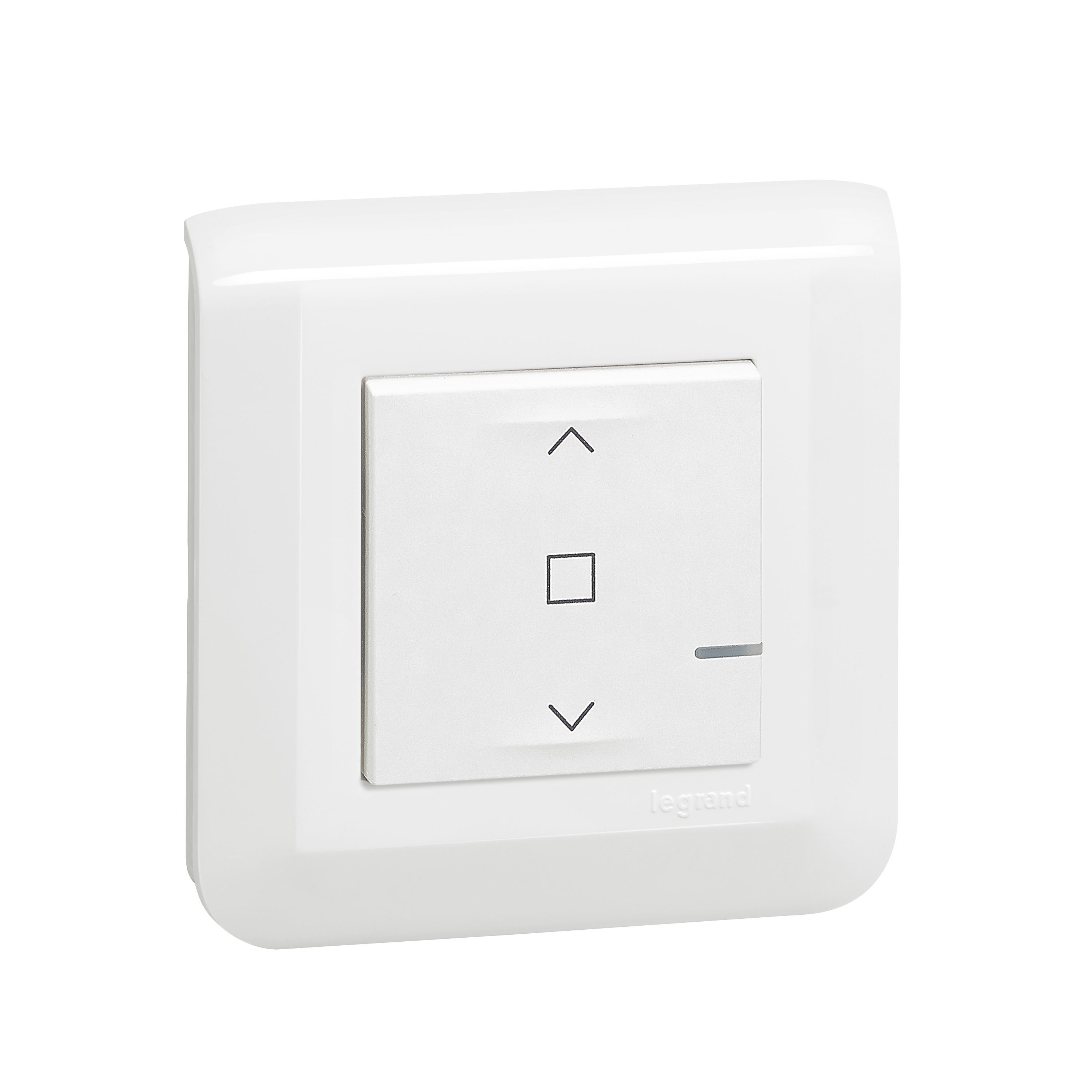 Commande sans fils pour volet roulant Mosaic with Netatmo sans plaque blanc
