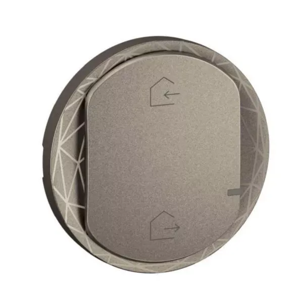 Enjoliveur Départ/Arrivée sans fil Céliane with Netatmo – Titanium