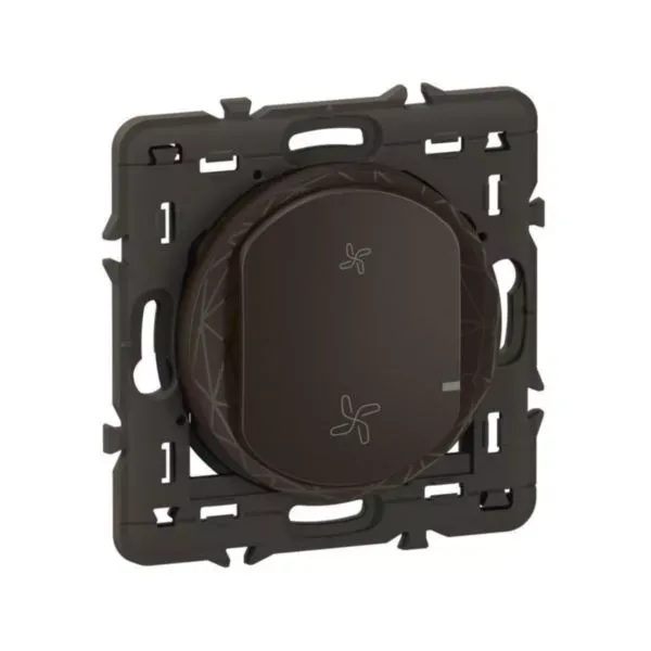 Commande sans fil VMC 2 vitesses Céliane with Netatmo Noir – Legrand CN0411