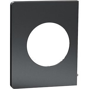 Schneider Odace Architecte - plaque de finition latérale - effet Perle Noire