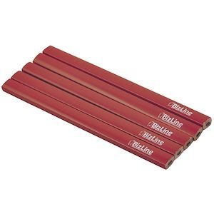 Crayon de menuisier Bizline 180 mm – Lot de 5