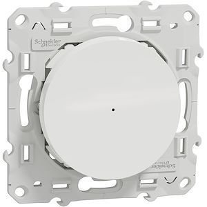 Schneider Wiser Odace - variateur poussoir - 2 fils - zigbee - blanc