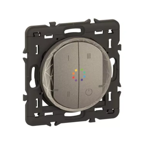 Commande sans fil ambiances couleurs Céliane with Netatmo – Titanium