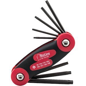 Jeu de 8 clés mâles Torx RESISTORX sur monture – Bizline