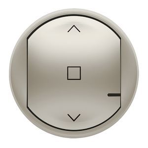 Enjoliveur Céliane with Netatmo volet roulant titane - Legrand 064829
