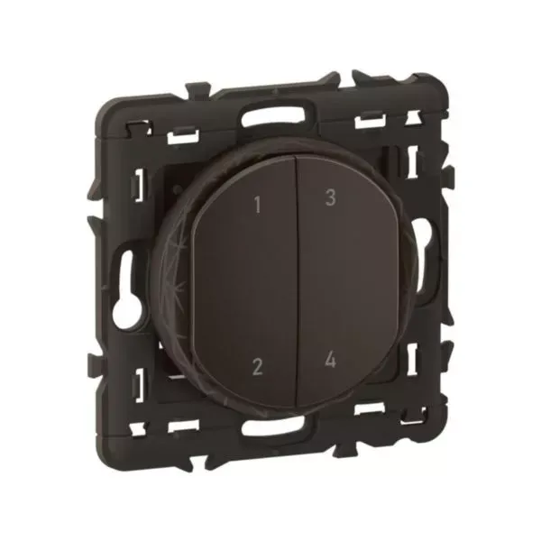 Commande 4 scénarios Self-e Céliane with Netatmo – Noir (CN0424)
