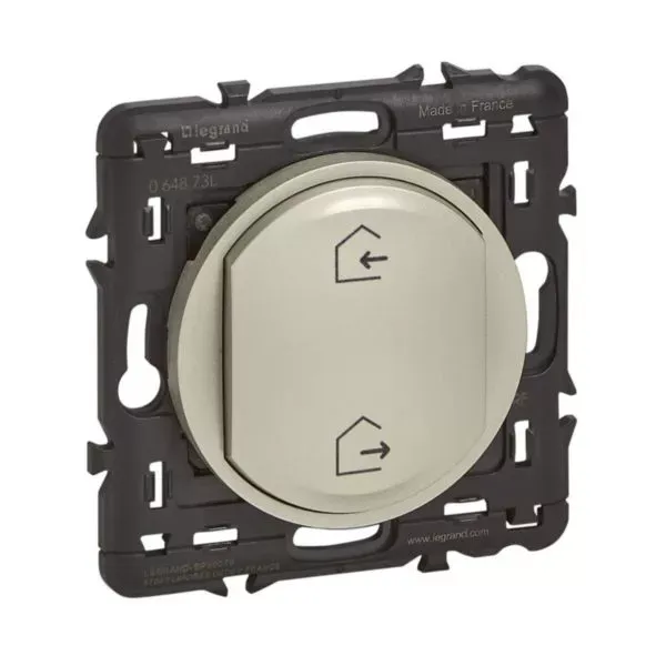 Commande sans fil sans pile Céliane with Netatmo titane – Legrand